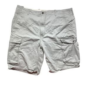 Levi’s Cargo Shorts Men’s Size 38 – Light Gray, Utility, 100% Cotton